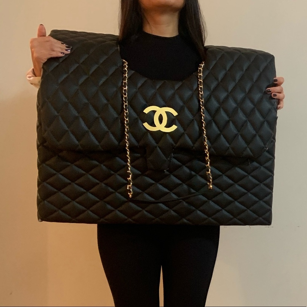 Halloween Chanel purse costume